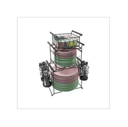 3-Tier Detachable Tabletop Organizer — Ideal for Kitchen, Dining