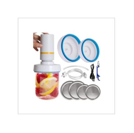 Electric Mason Jar Vacuum Sealer Food Vacuum Saver for Wide